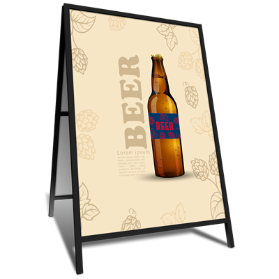 2x3 A-frame Single sided